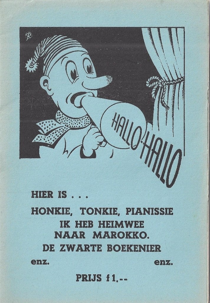 Bo372 bladmuziek met muziek teksten, Ophalen of Verzenden, Gebruikt, Artiest of Componist, Zang