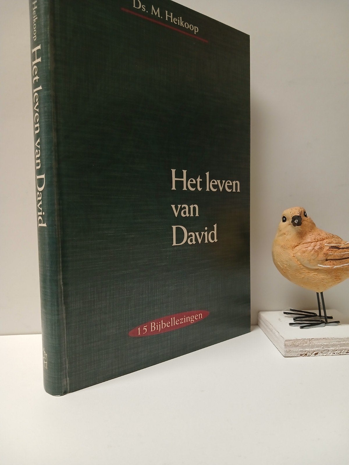 Heikoop, Ds. M.;  Het leven van David (15 Bijbellezingen), Boeken, Ophalen of Verzenden, Gelezen, Christendom | Protestants