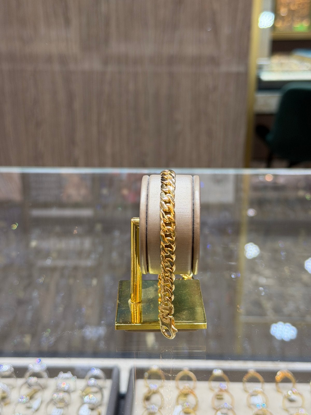 14KT Goud - 23 Gram - Armband - CUBAN - Massief, Ophalen, Nieuw, Goud
