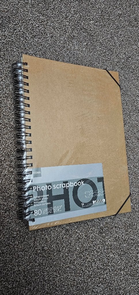 Nieuwe Hema fotoalbum 2129.5 cm, Plakboek, Nieuw, Hema, Bruin