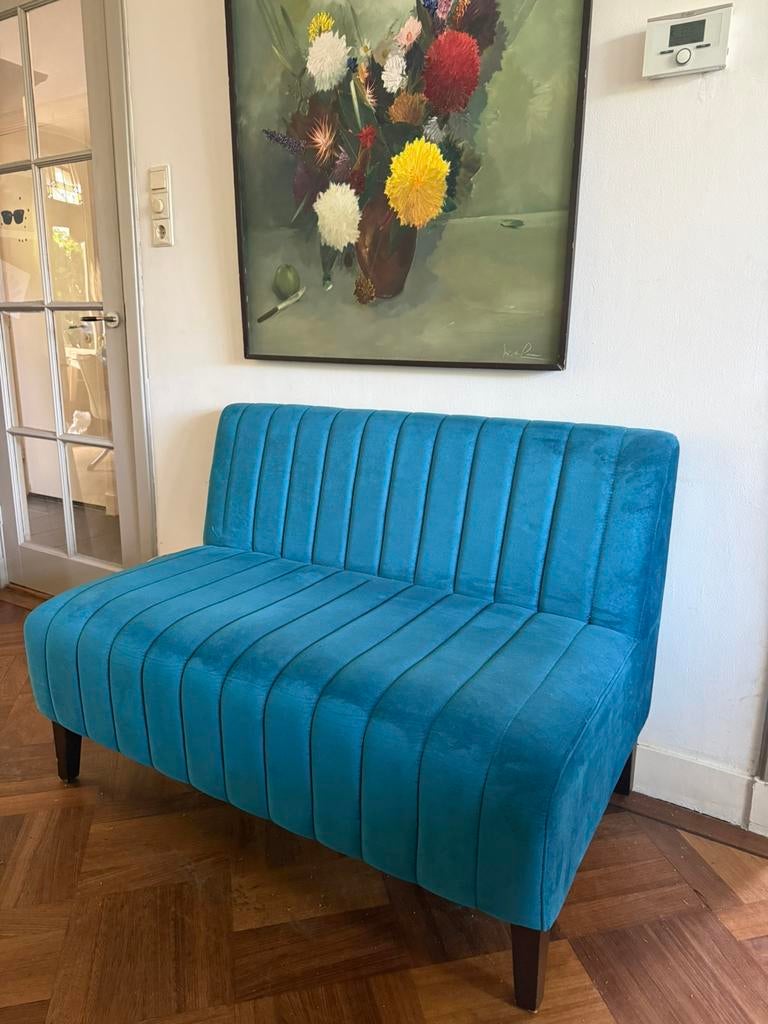 Bank, Ophalen, Tweepersoons, 75 tot 100 cm, Zo goed als nieuw