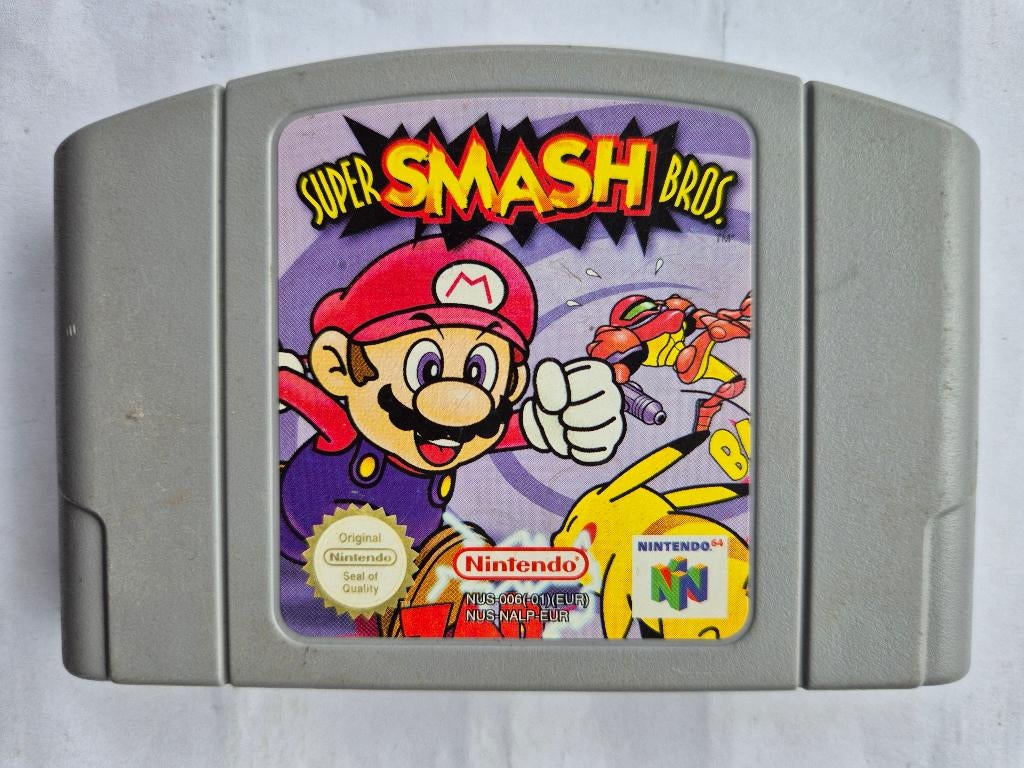 super SMASH bros, Gebruikt, 1 speler, Racen en Vliegen, Ophalen of Verzenden