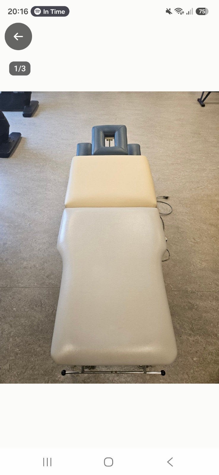 massage tafel/behandelbank ophalen in Ouderkerk a/d amstel, Ophalen, Massagetafel