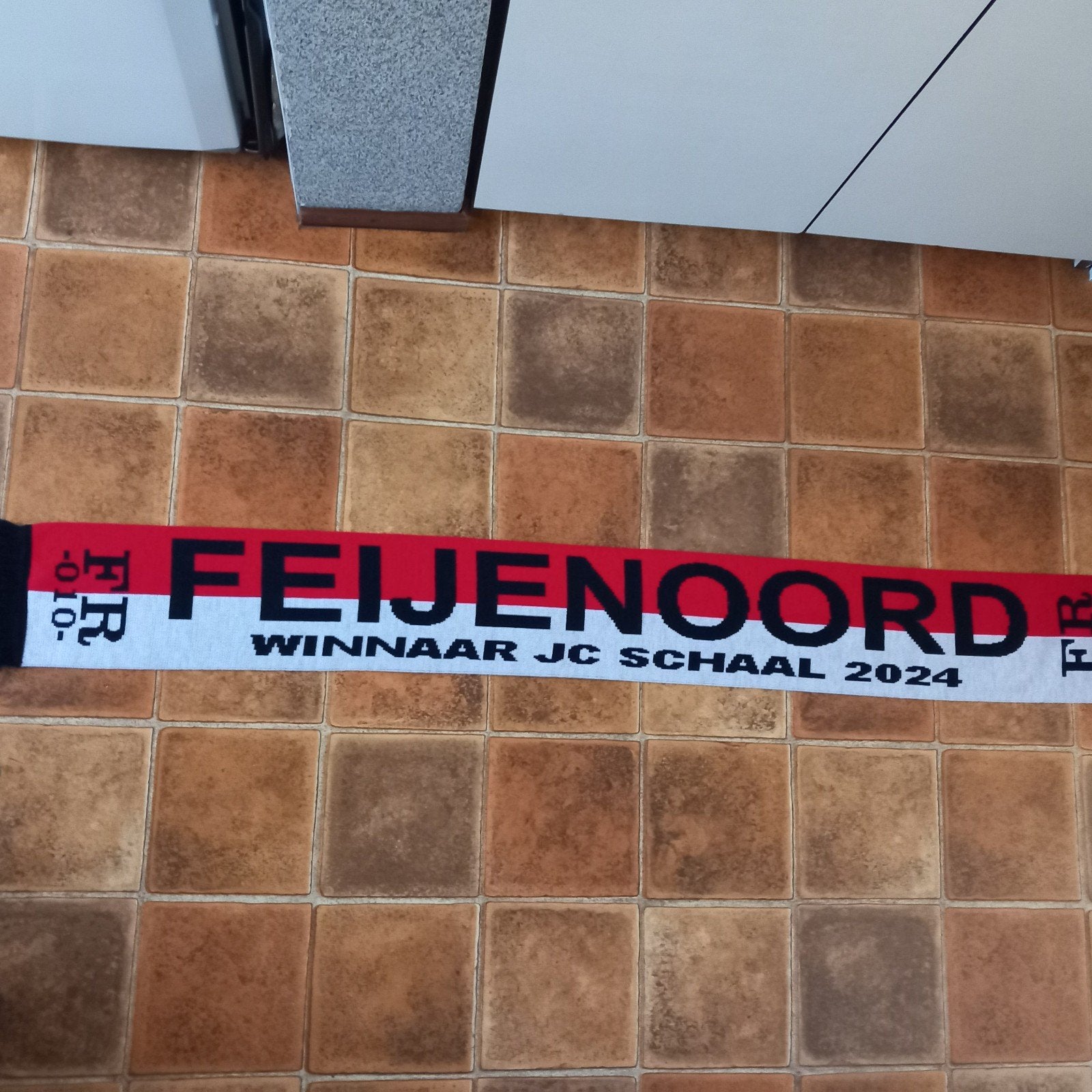 feyenoord Johan Cruyff sjaal, Ophalen of Verzenden, Nieuw, Feyenoord, Vaantje of Sjaal