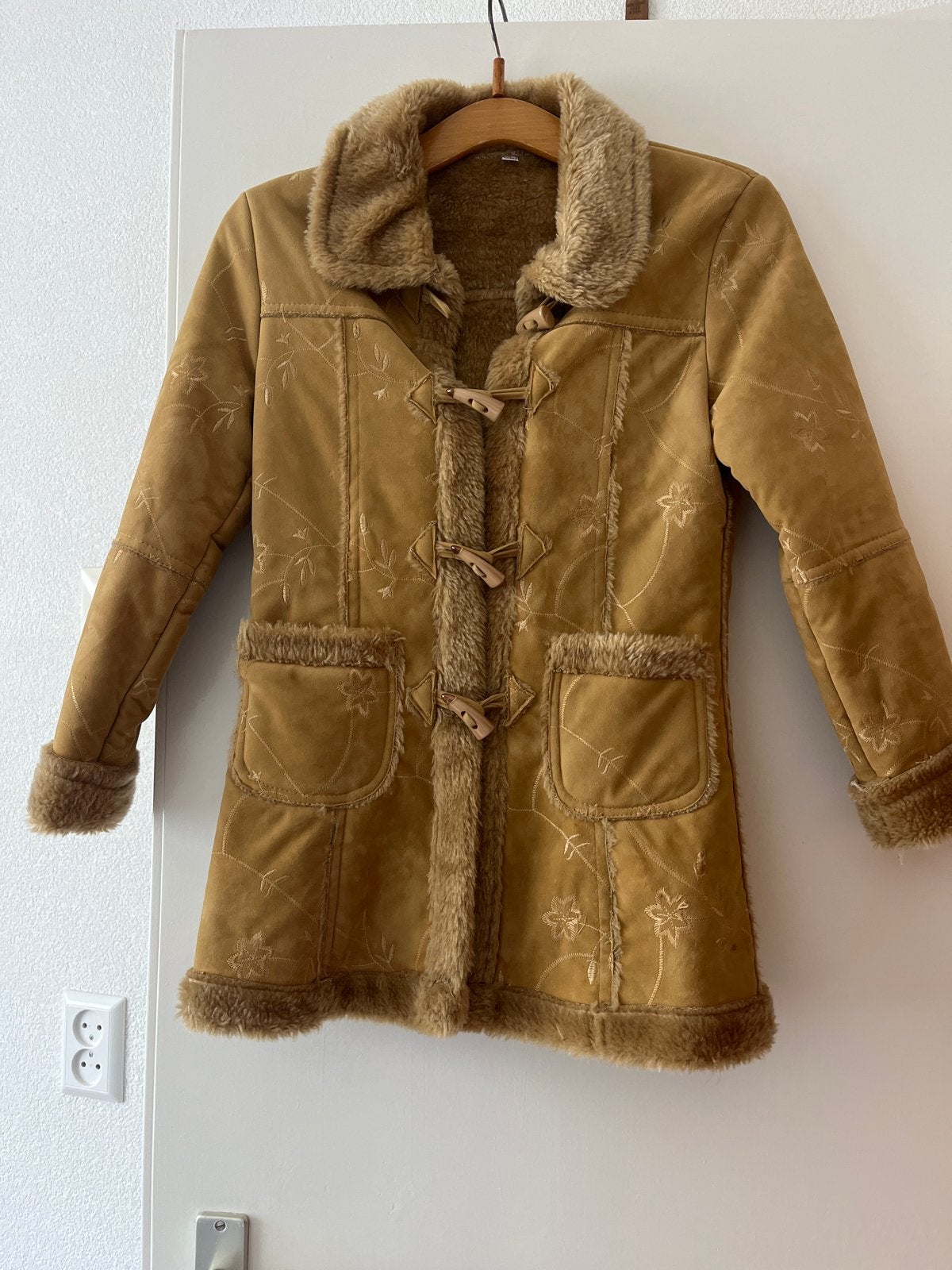 Vintage Portugese kinderjas maat 122/128, Ophalen, Gebruikt, Jongen of Meisje, Jas