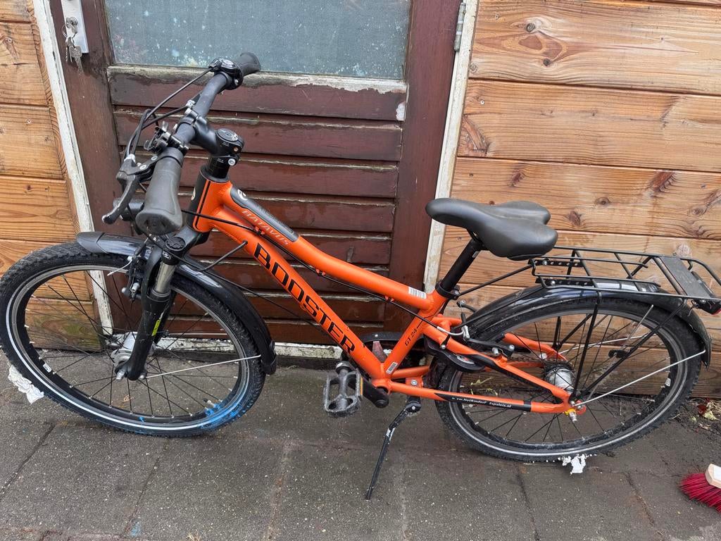 Batavus Booster kinderfiets 24 inch - Oranje, Fietsen en Brommers, Fietsen | Jongens, Ophalen, Gebruikt, 24 inch