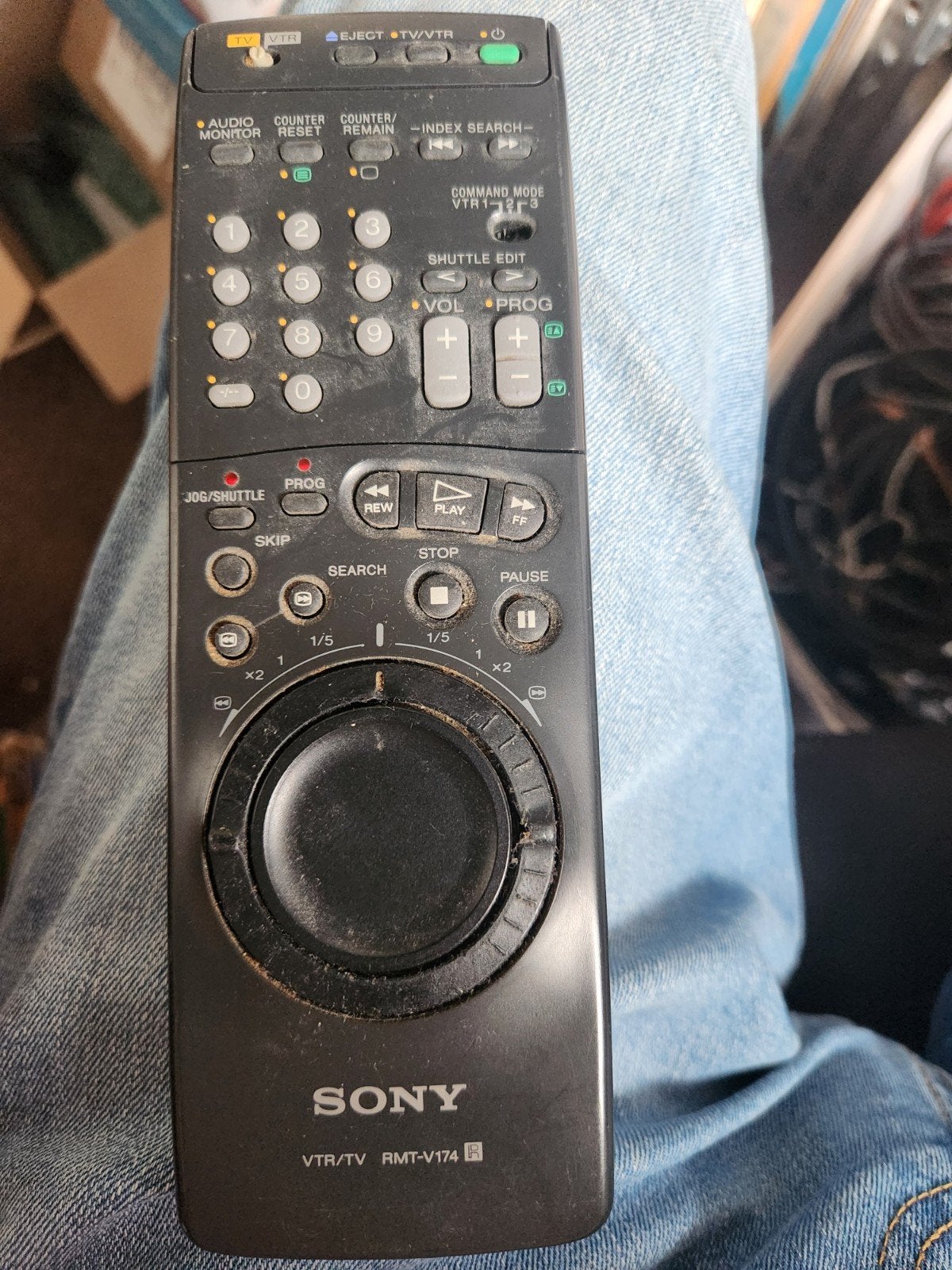 Sony Videorecorder afstandsbediening, Ophalen of Verzenden, Gebruikt, Origineel, Vhs