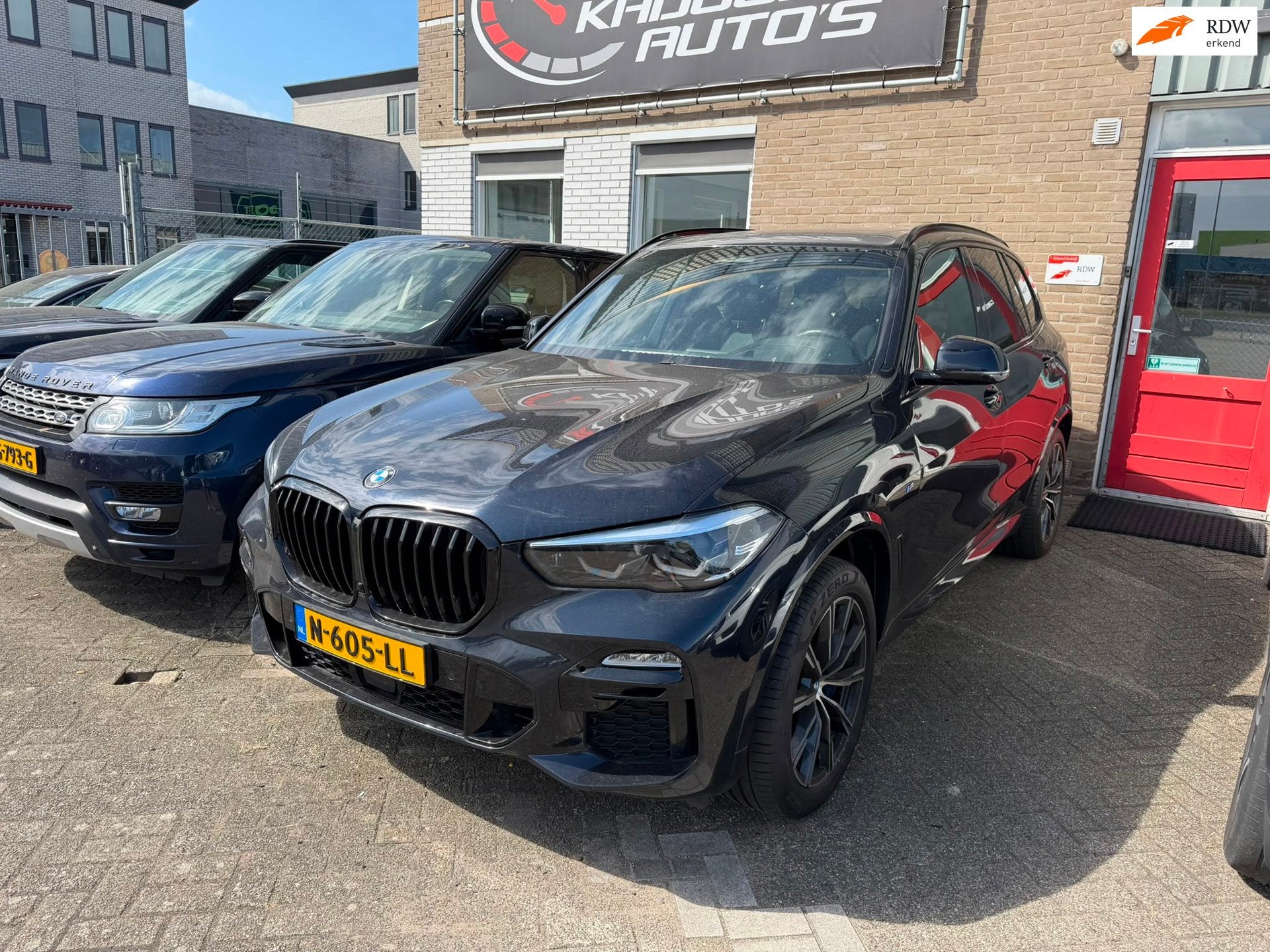 BMW X5 XDrive30d High Executive, Auto's, Gebruikt, 255 €/maand, Zwart, Leder