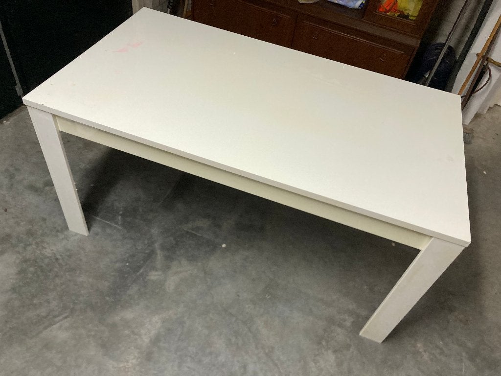 Eettafel - LxBxH = 160 x 90 x 80 cm - ZGAN, Huis en Inrichting, Tafels | Eettafels, Ophalen, 50 tot 100 cm, Zo goed als nieuw