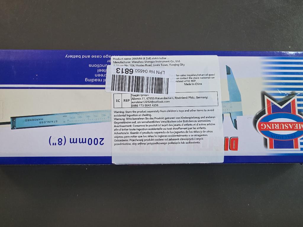Digital caliper, Doe-het-zelf en Verbouw, Meetapparatuur, Ophalen of Verzenden, Nieuw, Afstand