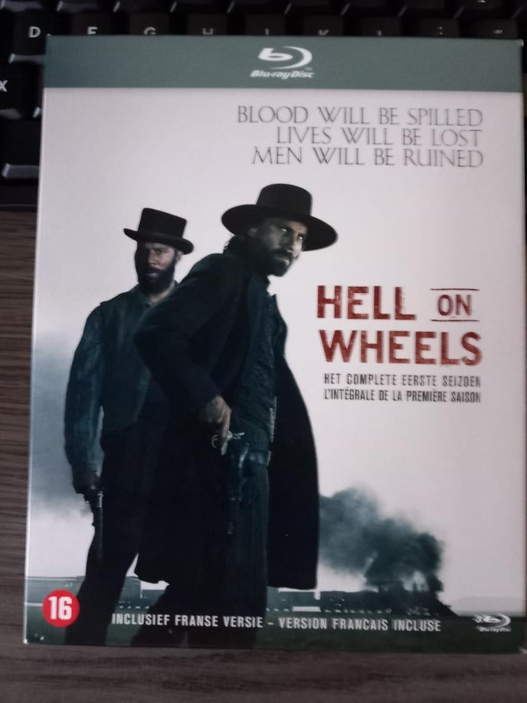 Hell on Wheels - Seizoen 1 (Blu-ray), Cd's en Dvd's, Blu-ray, Zo goed als nieuw, Tv en Series, Ophalen of Verzenden