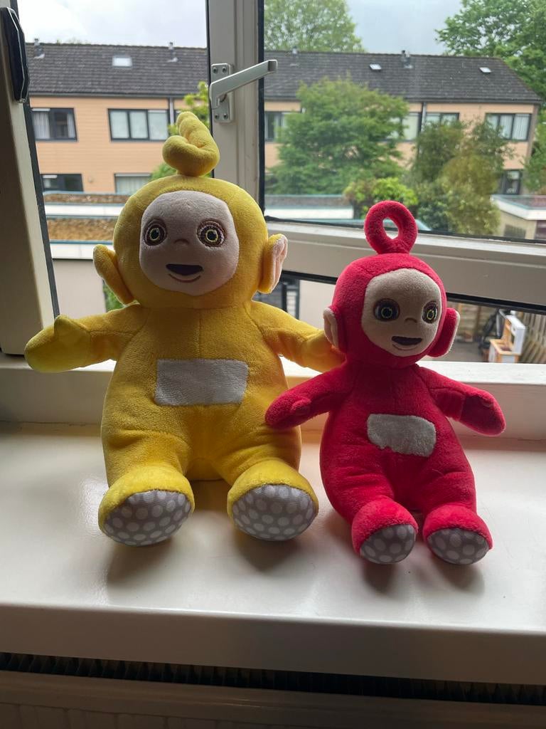 Teletubbies knuffels: Lala & Po, Kinderen en Baby's, Speelgoed | Knuffels en Pluche, Gebruikt, Overige karakters, Overige typen