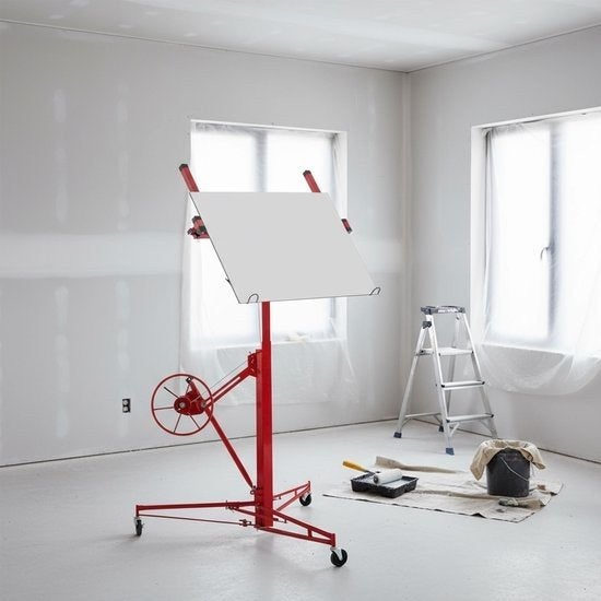Gipsplaatlift / Platenlift - Handig voor plafondmontage, Doe-het-zelf en Verbouw, Ophalen, Gebruikt