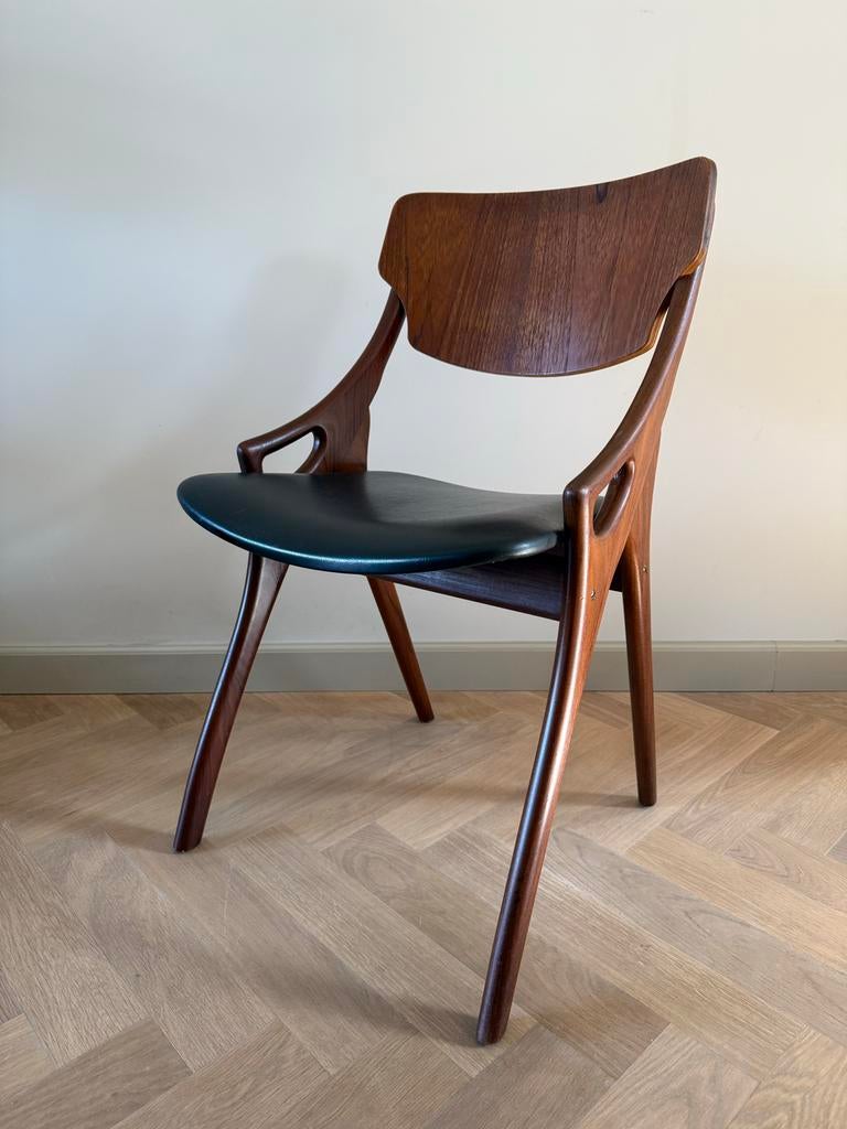 Set van 4 Deense vintage design stoelen - Arne Hovmand Olsen, Ophalen