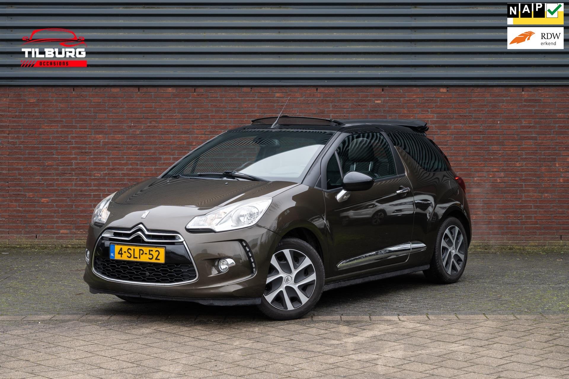 Citroen DS3 Cabrio 1.2 VTi Chic Nieuwe APK, Euro 5, 1199 cc, 82 pk, Origineel Nederlands