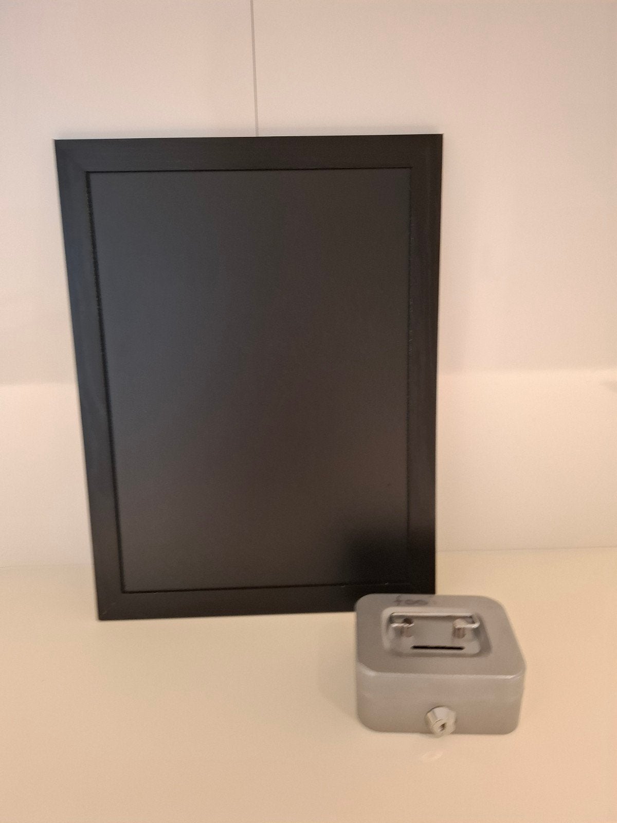 Memobord en klein kluisje, Ophalen of Verzenden, Zo goed als nieuw, Krijtbord