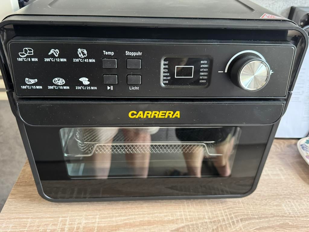 Air fryer / oven, Ophalen of Verzenden, Zo goed als nieuw, Minder dan 45 cm