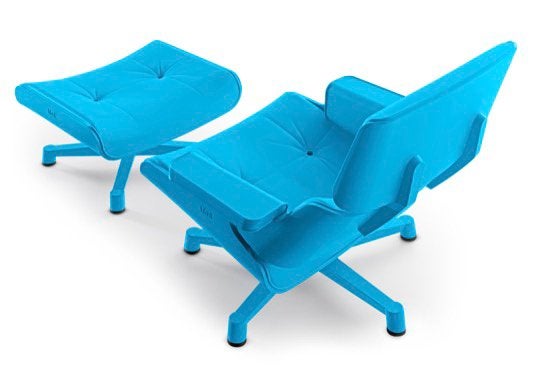 Mal 1956 eames lounge chair, Ophalen, Zo goed als nieuw