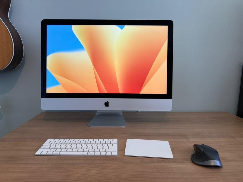iMac 27" 5K, 2017, 24 GB geheugen, 1 TB SSD, 8 GB videokaart, Computers en Software, Ophalen, Gebruikt, SSD, IMac
