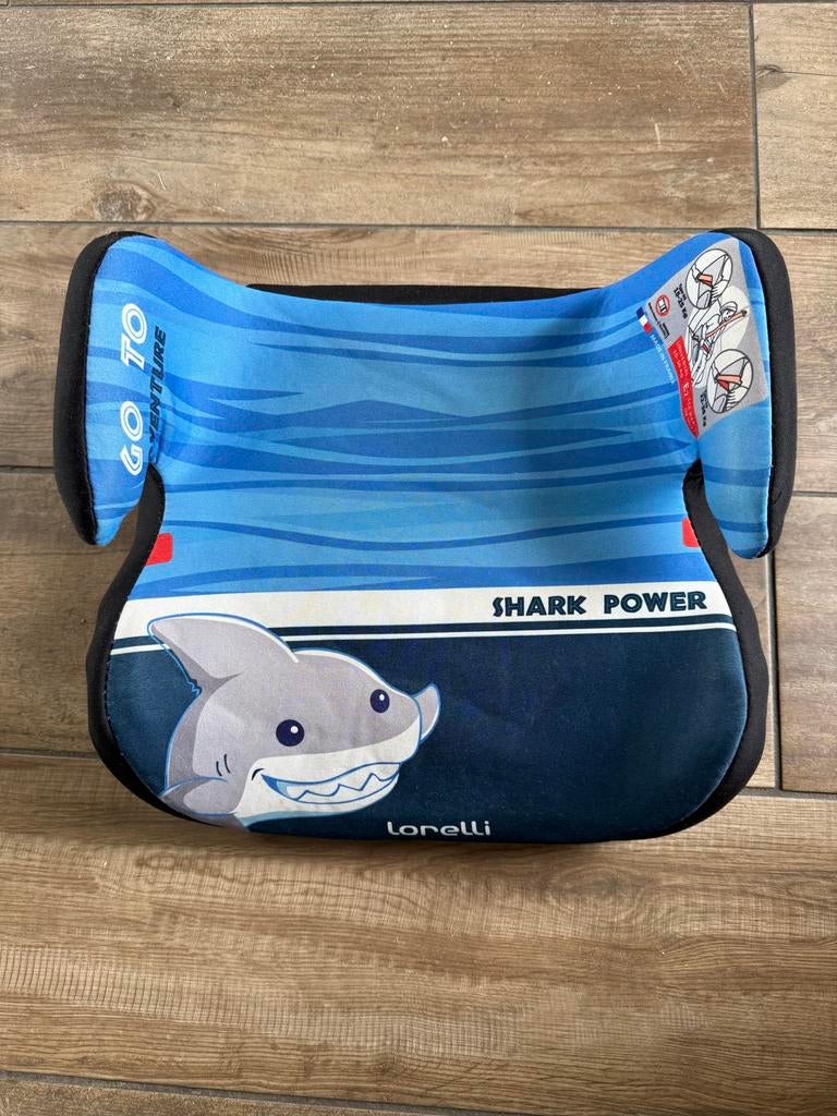 Lorelli zitverhoger auto - Shark Power, Overige merken, 15 t/m 36 kg, Ophalen of Verzenden, Gebruikt
