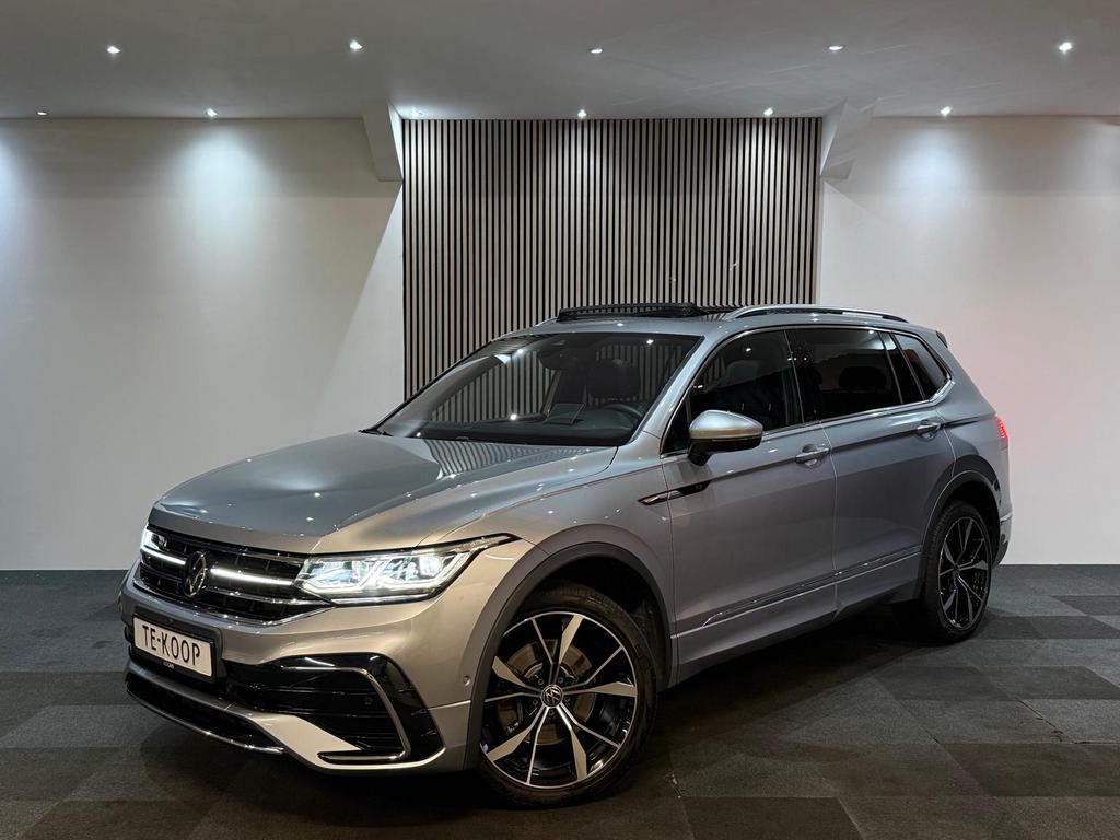 Volkswagen Tiguan Allspace 2.0 TSI 4M R-Line Pano Leder 360C, Automaat, 1998 cc, Lichtsensor, Bedrijf
