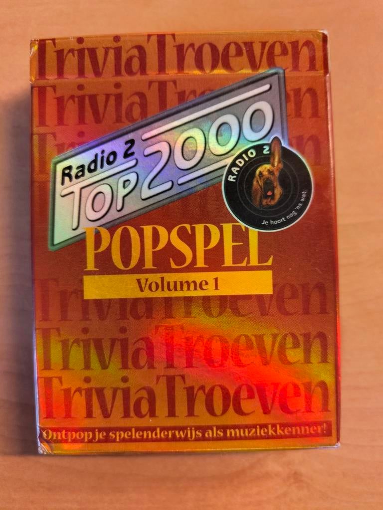Trivia Troeven Popspel Volume 1 - Radio 2 Top 2000, Radio 2, Vijf spelers of meer, Ophalen of Verzenden, Zo goed als nieuw