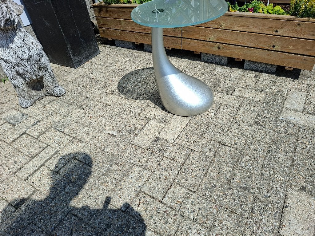 mooie gave nuvigro design salontafel /bijzettafel, Rond, Ophalen of Verzenden, Zo goed als nieuw, 75 cm of meer