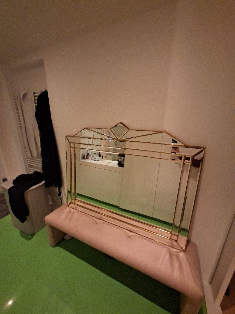 Grote spiegel, Huis en Inrichting, Ophalen, 100 tot 150 cm, 125 cm of meer, Zo goed als nieuw