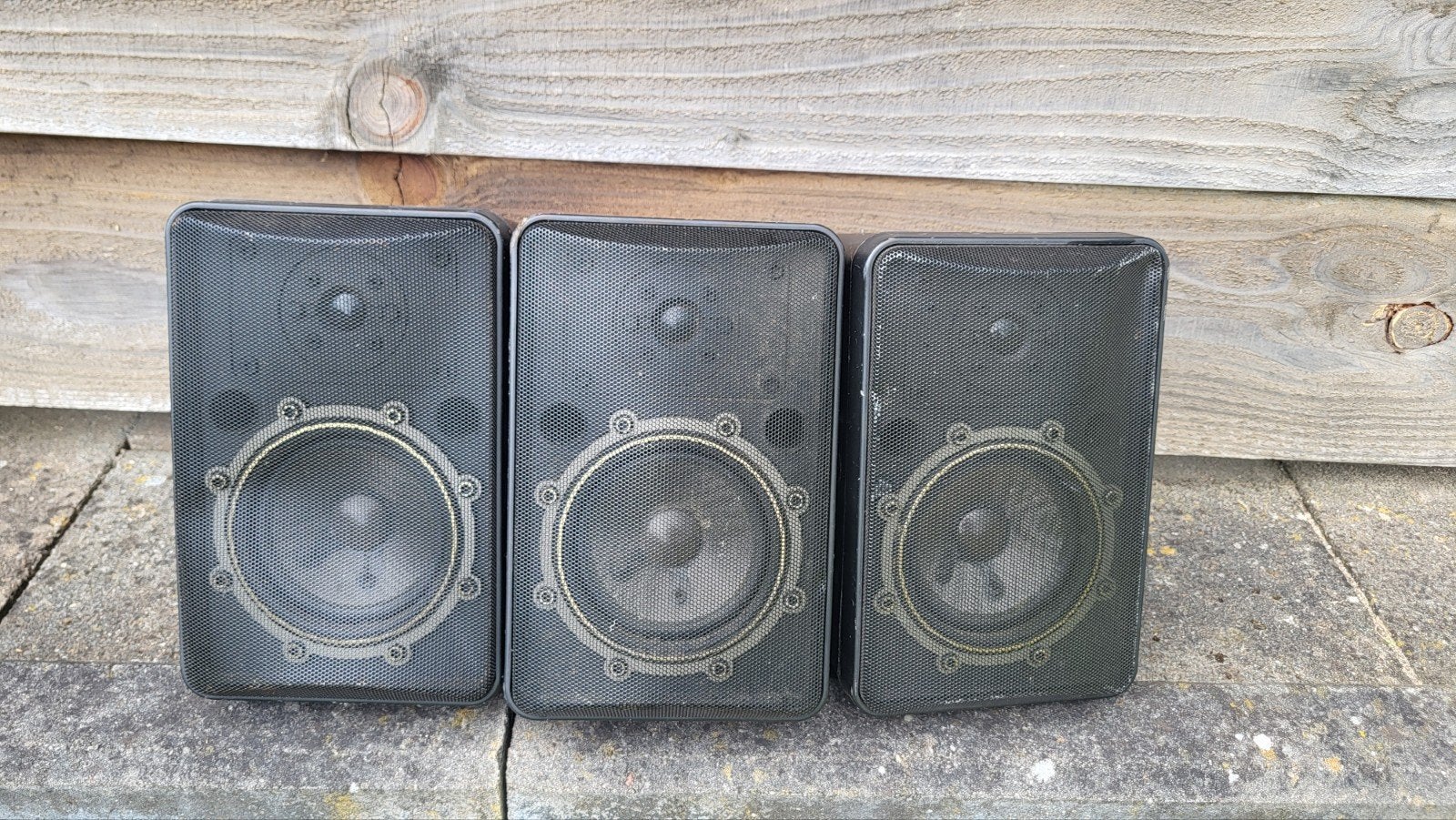 Diverse sets luidsprekers, werkend, Audio, Tv en Foto, Luidsprekers, Verzenden, Minder dan 60 watt, Front, Rear of Stereo speakers