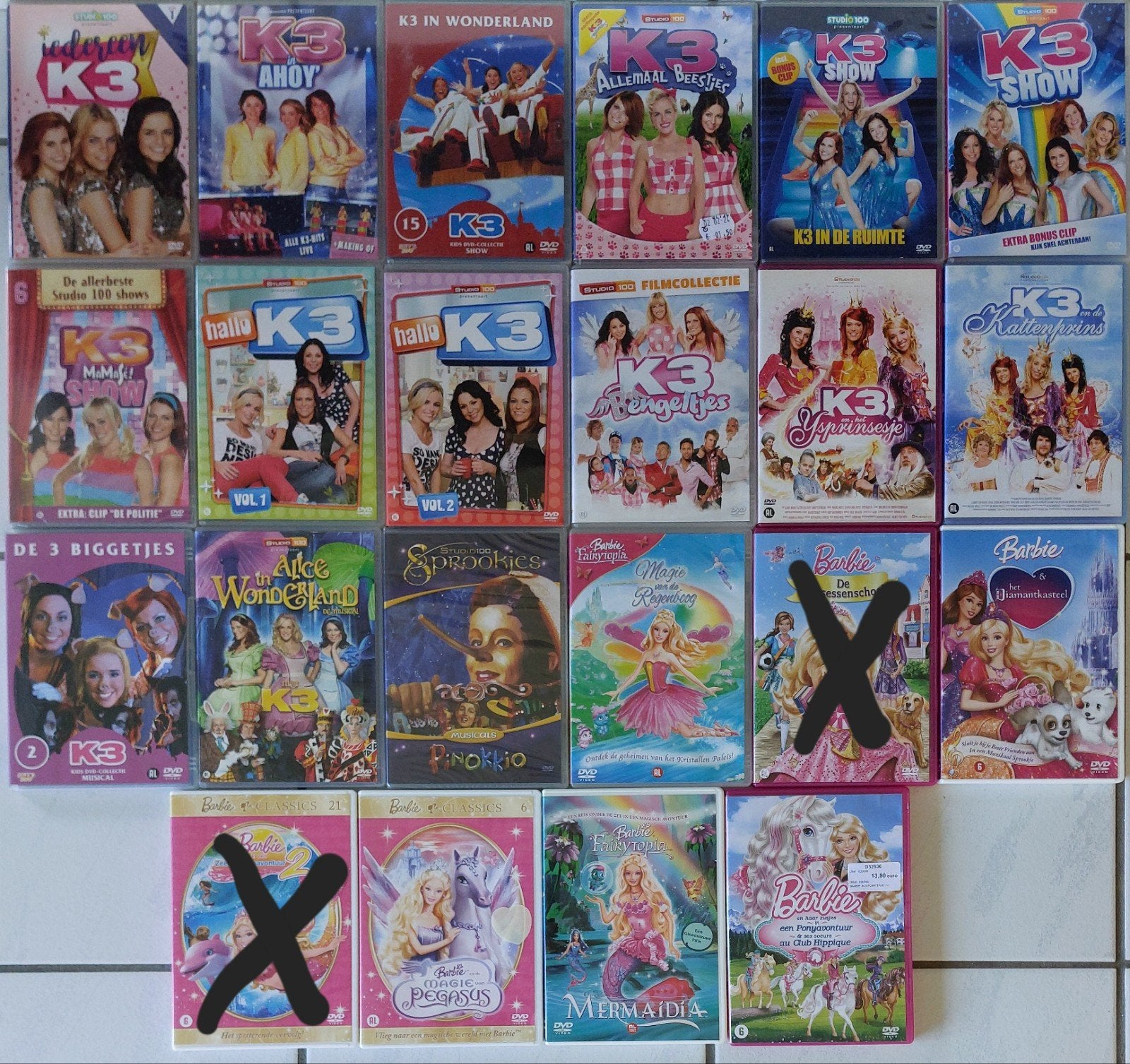 Dvd's K3 Barbie, Alle leeftijden, Ophalen of Verzenden, Zo goed als nieuw