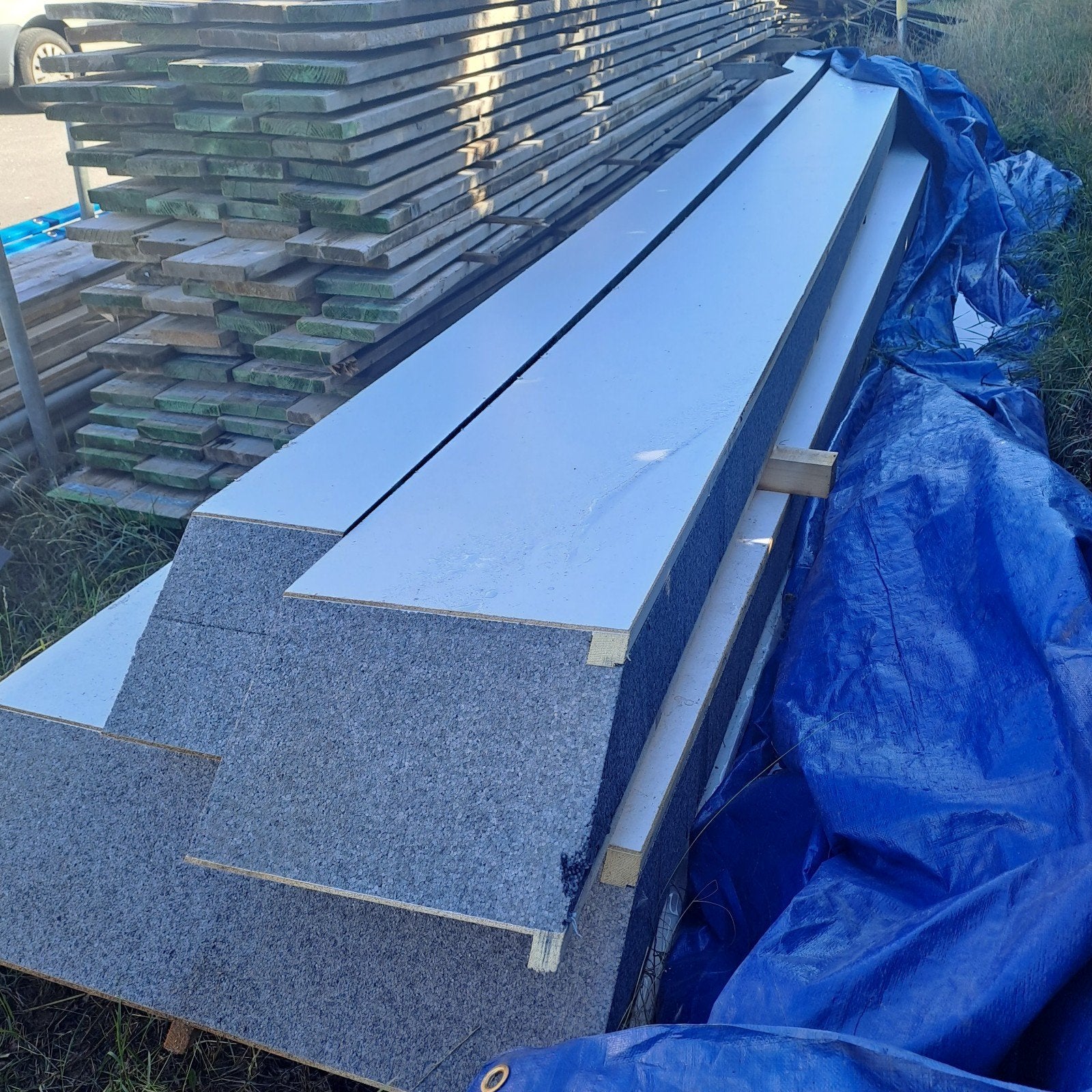 Isobouw dakplaten 6,25m lang, 20cm dik, Overige materialen, 12 cm of meer, Nieuw, 15 m² of meer