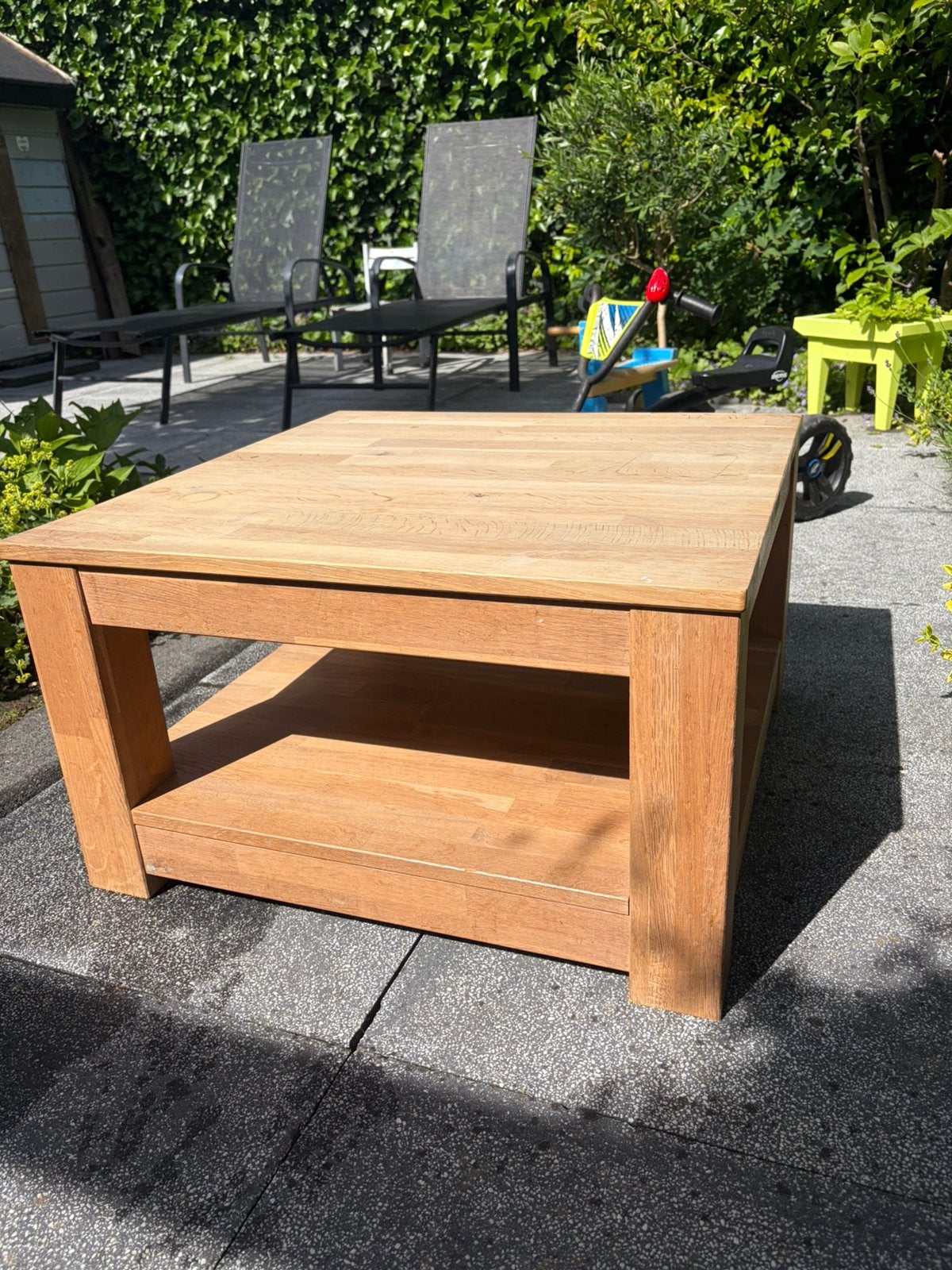 Salontafel Woood, Huis en Inrichting, Ophalen, Gebruikt, 100 tot 150 cm, 50 tot 100 cm