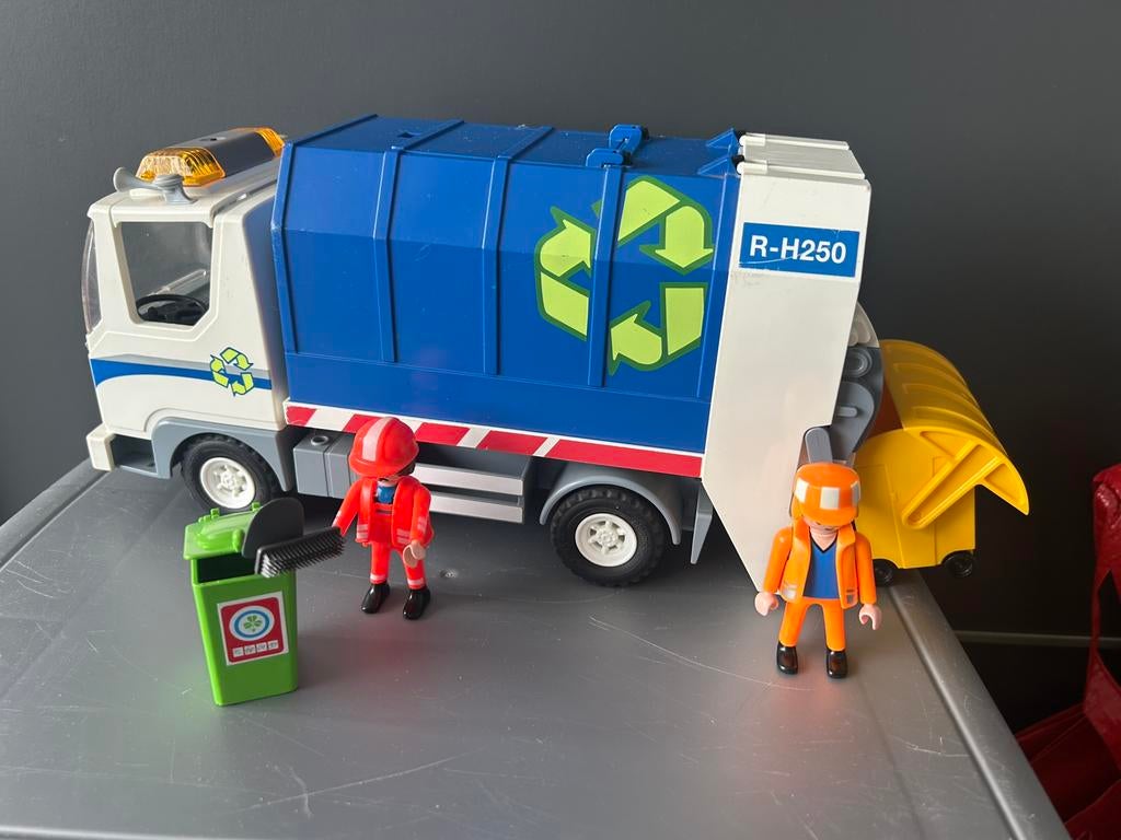 Vuilniswagen Playmobil, Ophalen of Verzenden, Los playmobil