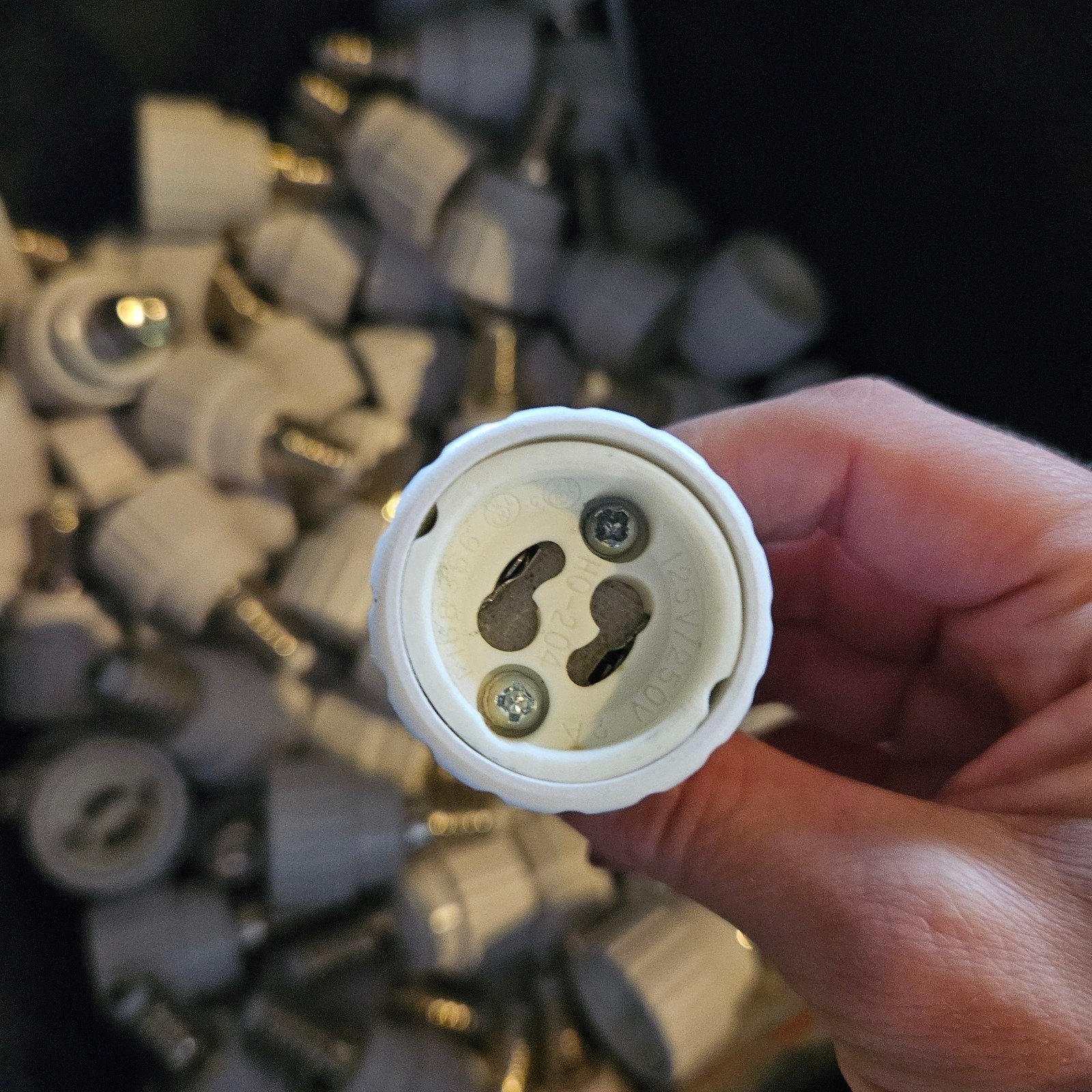 Restpartij verloopfitting E14 naar GU10 fitting converter, Doe-het-zelf en Verbouw, Elektra en Kabels, Ophalen of Verzenden, Nieuw