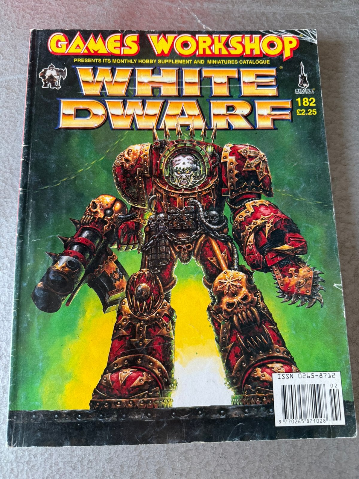 White Dwarf 182 feb 1995, Ophalen of Verzenden, Gebruikt, Warhammer, Boek of Catalogus
