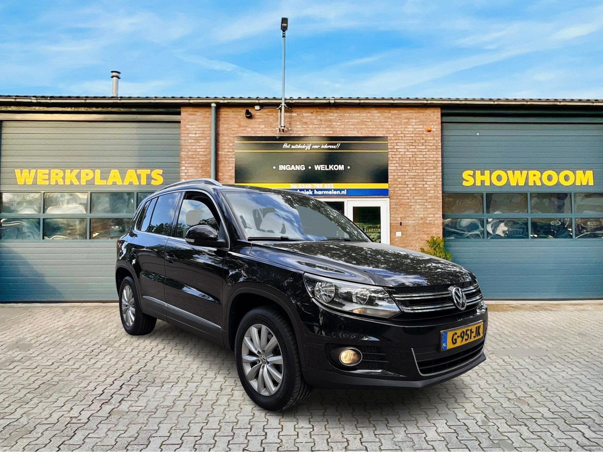 Volkswagen Tiguan 1.4 TSI Sport&Style *Carplay*Rijklaarprijs, Voorwielaandrijving, Euro 5, 4 cilinders, Zwart