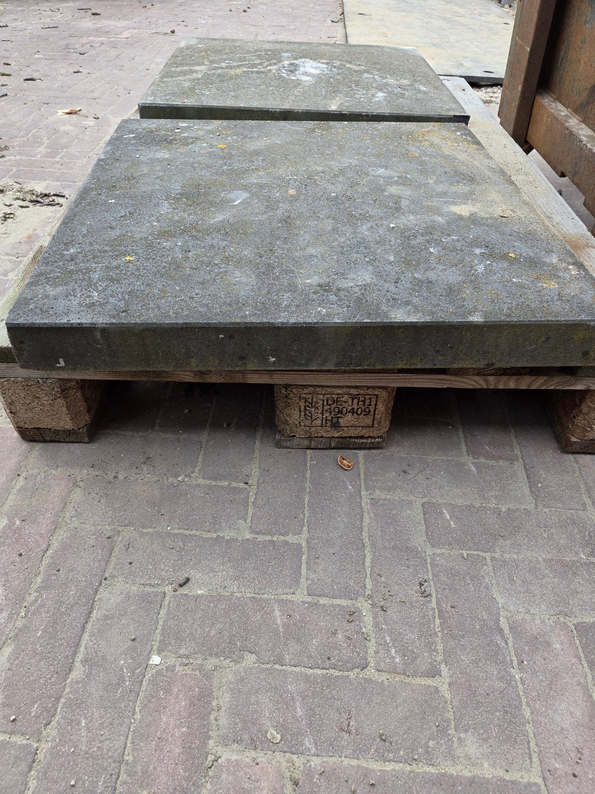 Natuursteen/hardsteen paalpunten, Tuin en Terras, Ophalen, Gebruikt, Overige typen