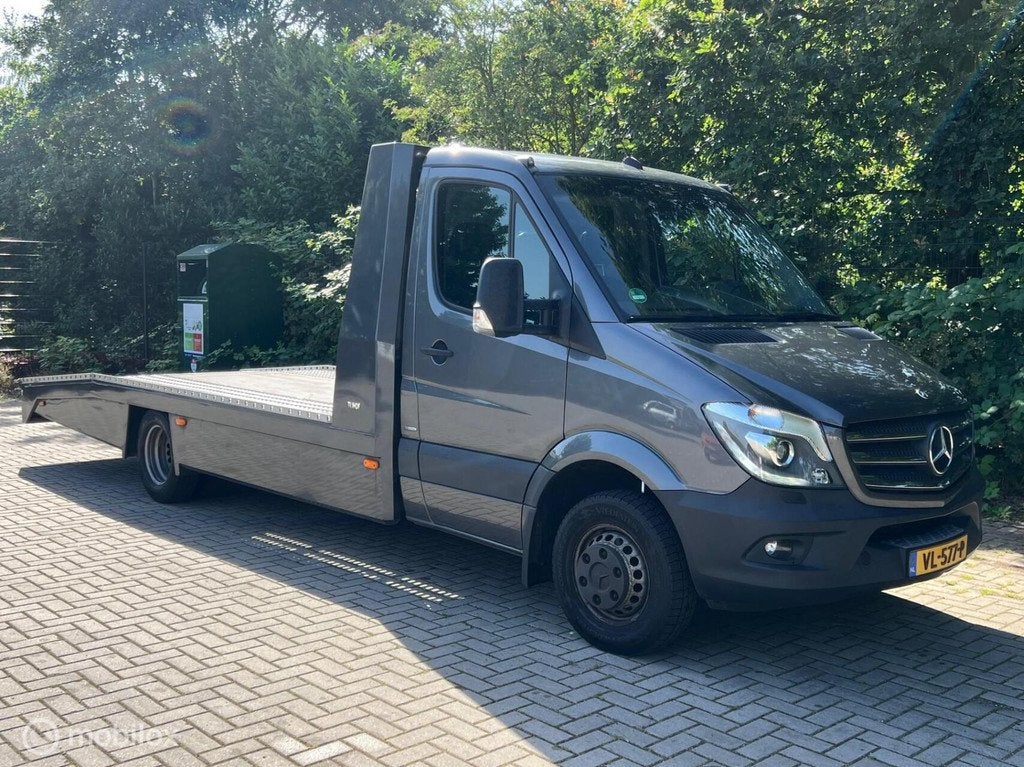 Mercedes Sprinter Tijhof Oprijwagen 3.0 BlueTEC | Automaat |, Automaat, Gebruikt, Euro 6, 190 pk