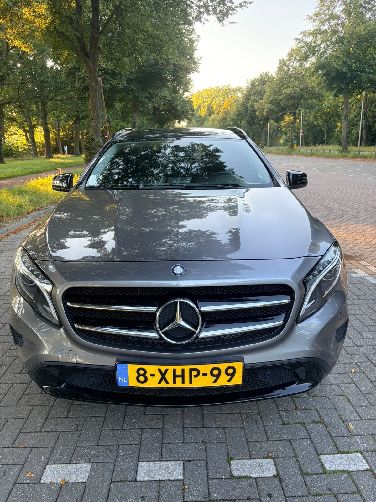 Mercedes GLA 200 Autom | Panorama | Cam | Xenon | Navi, Auto's, Mercedes-Benz, Zwart, 715 kg, Particulier, 1335 kg
