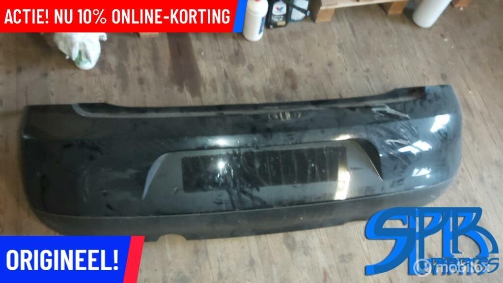 VW Fox '05-'11 ACHTERBUMPER L041 LO41 ACHTER BUMPER DIFFUSER, Gebruikt, Volkswagen, Ophalen of Verzenden, Achter
