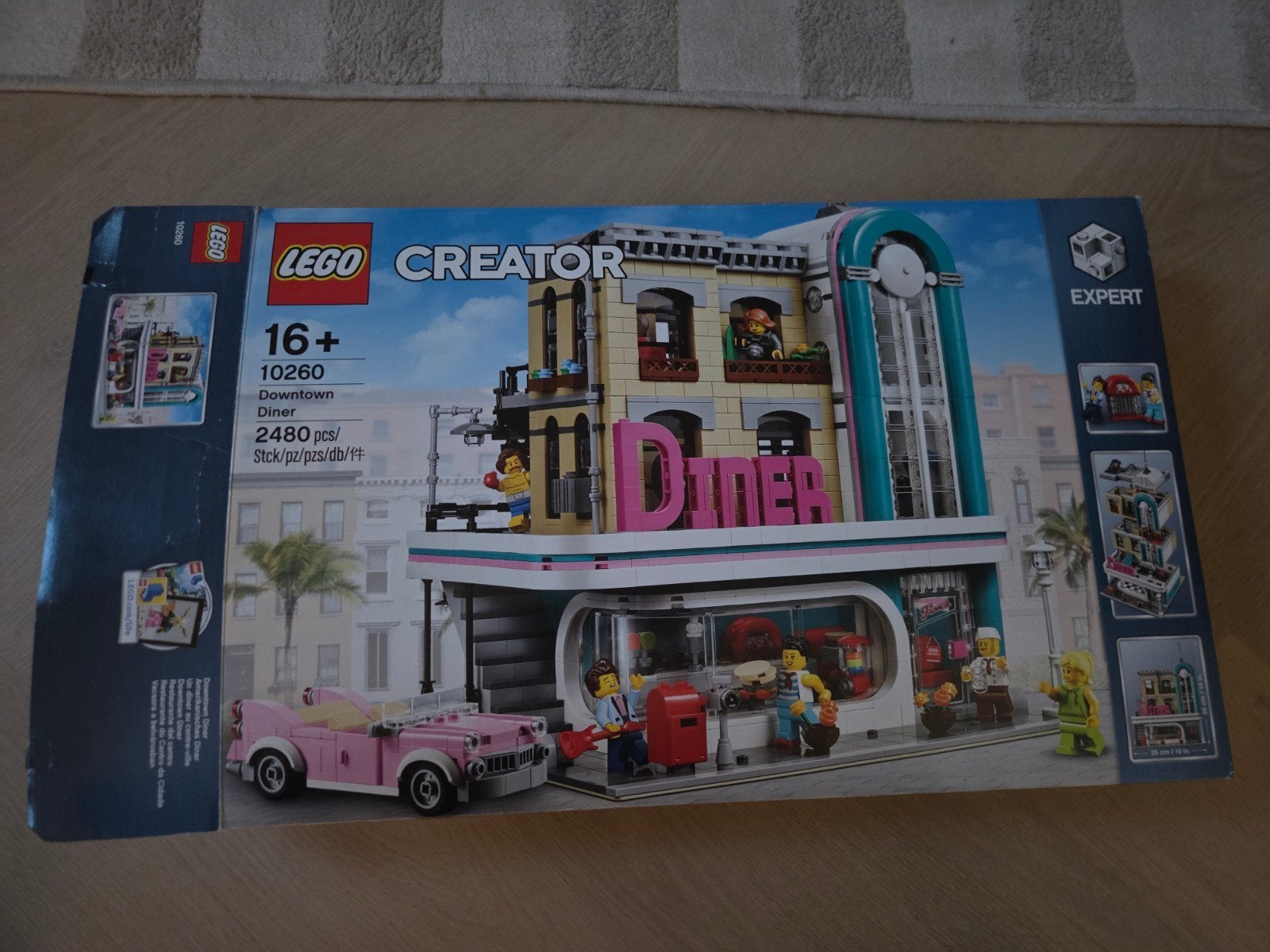 LEGO Creator Expert 10260 Downtown Diner, Kinderen en Baby's, Speelgoed | Duplo en Lego, Lego, Ophalen of Verzenden, Zo goed als nieuw