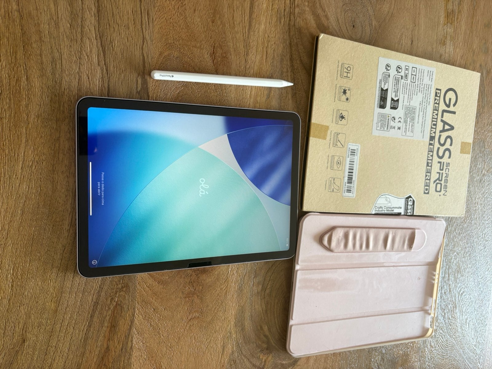 iPad Air 11-inch M2 (2024) 128GB + Apple Pencil Pro, Computers en Software, Apple iPads, Ophalen, Zo goed als nieuw, 11 inch, Apple iPad Air
