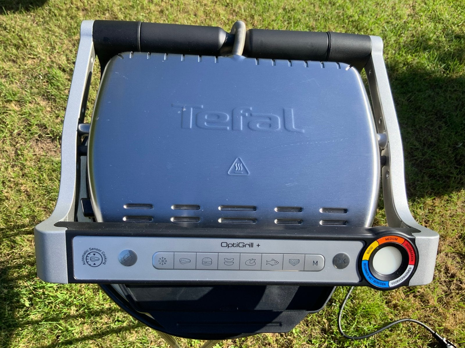 Tefal OptiGrill+ Tafelgrill - Perfecte Grillresultaten, Witgoed en Apparatuur, Ophalen, Vaatwasmachinebestendig, Zo goed als nieuw