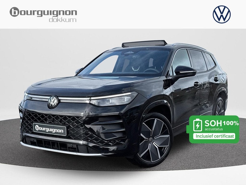 Volkswagen Tayron 1.5 eHybrid R-Line Edition | Panorama dak, Auto's, Volkswagen, Stof, 4 cilinders, 2000 kg, Hybride Elektrisch/Benzine