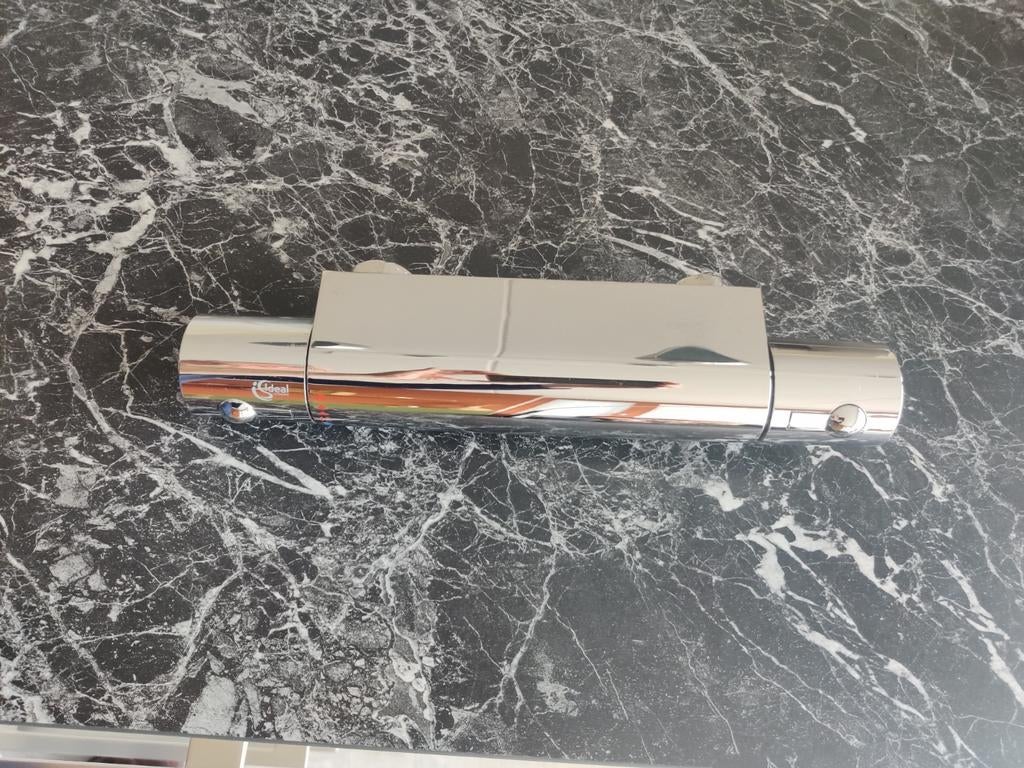 Ideal Standard Douchekraan Thermostatisch Chroom, Ophalen of Verzenden, Gebruikt, Chroom, Kraan