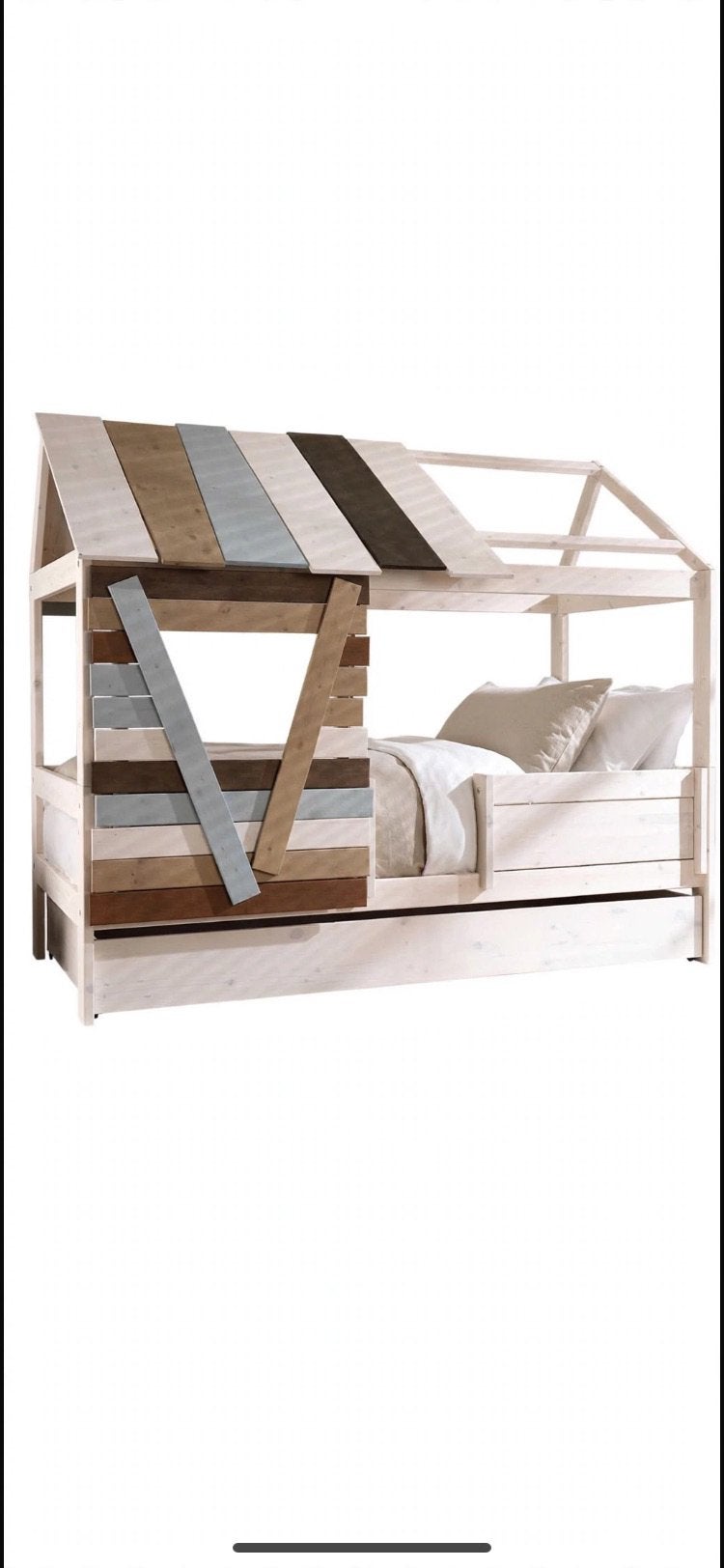 Lifetime bed 90-200, 85 tot 100 cm, Gebruikt, Hoogslaper of Stapelbed, Ophalen of Verzenden
