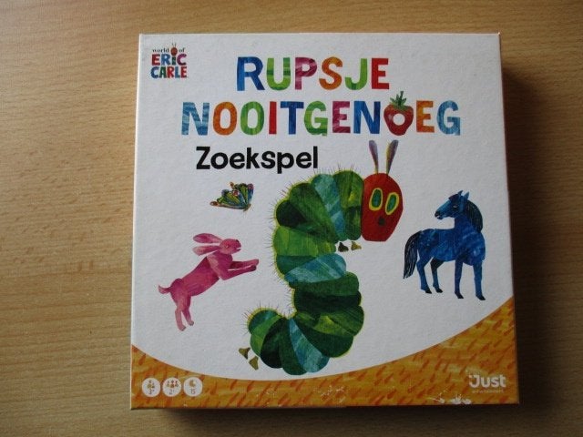 Rupsje Nooitgenoeg spel  Zoekspel - wie vindt als eerste all, Ophalen of Verzenden, Minder dan 500 stukjes, Zo goed als nieuw