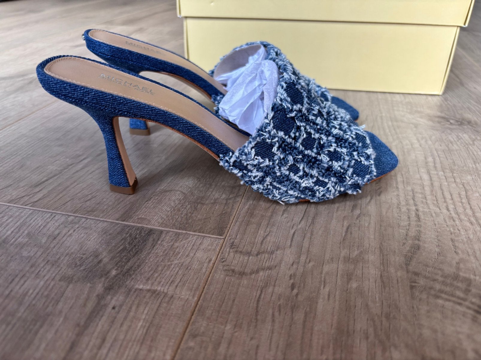 Michael Kors hakken helemaal nieuw maat 38, Kleding | Dames, Schoenen, Schoenen met lage hakken, Nieuw, Verzenden, Blauw