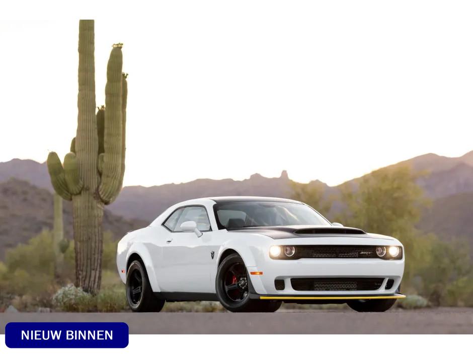 Dodge Challenger Demon 2.3SEC 840pk Collector (bj 2018), Auto's, Dodge, Automaat, 1716 kg, Stof, Gebruikt
