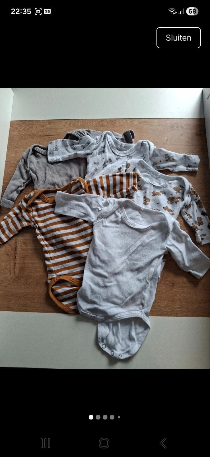 Baby rompertjes, diverse kleuren en maten, Kinderen en Baby's, Babykleding | Overige, Ophalen of Verzenden, Gebruikt, Diverse